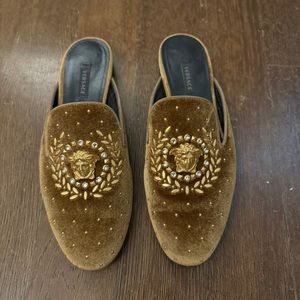 Versace Velvet Slip On